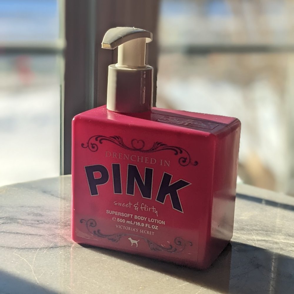 Victoria's Secret PINK "Drenched in PINK" Lotion - Sweet & Flirty